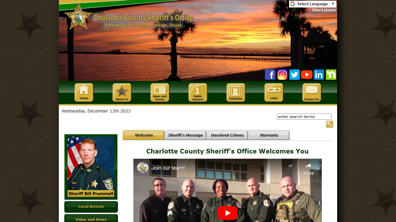 Charlotte County Sheriff's Office Home